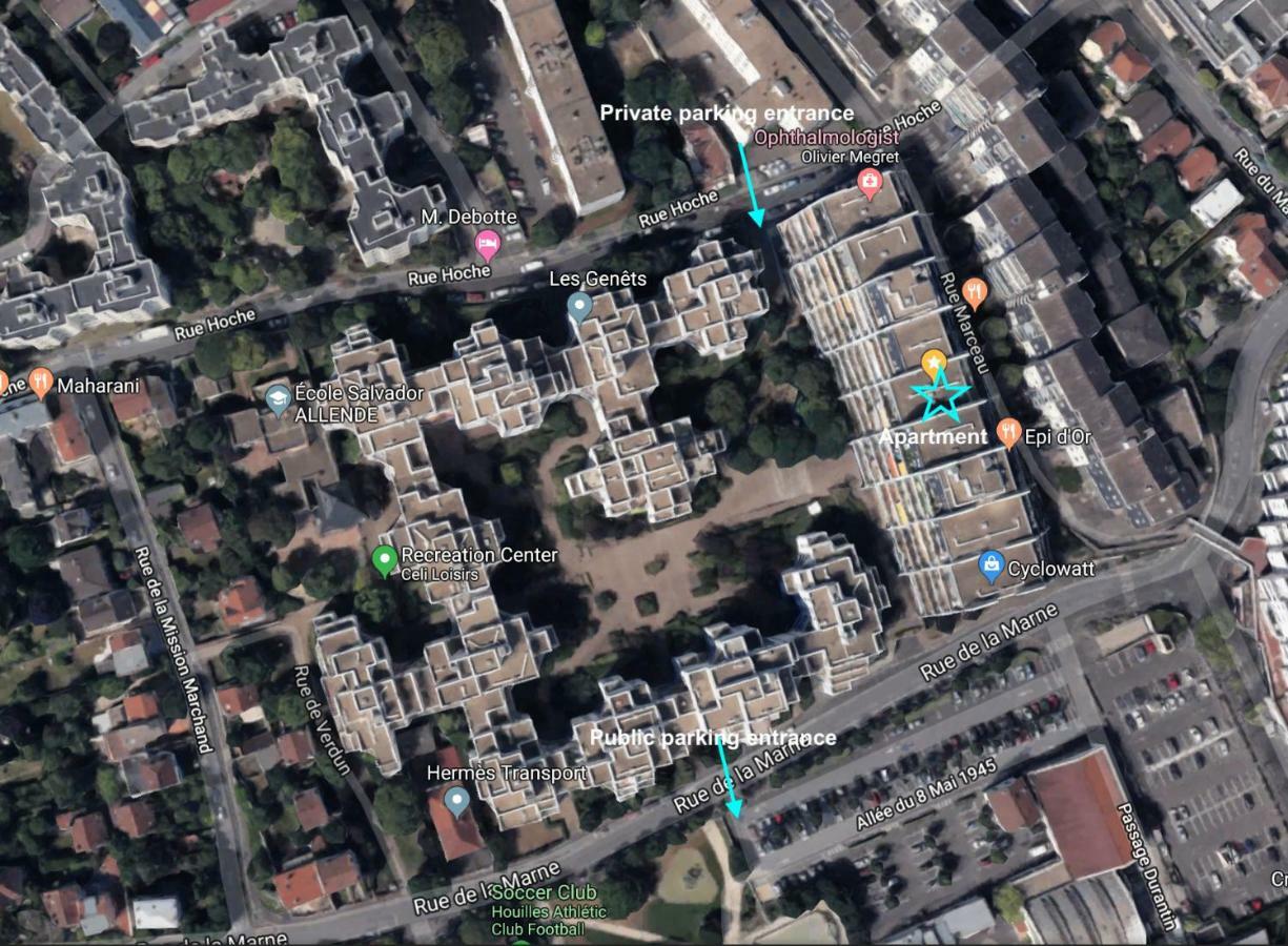 Cosy 74M2 Apartment Close To Paris Houilles Ngoại thất bức ảnh